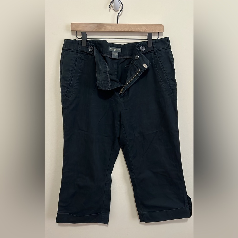 Banana Republic Black Capris